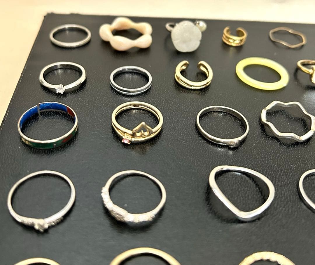 遺品整理品 豪華大量 アクセサリー リング指輪 70点まとめ売り