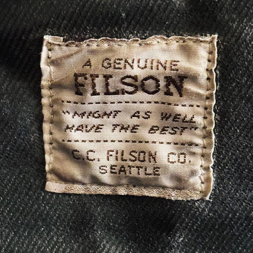フィルソン　ラギッドツイル　オリジナルブリーフケース　オッターグリーン　USA製