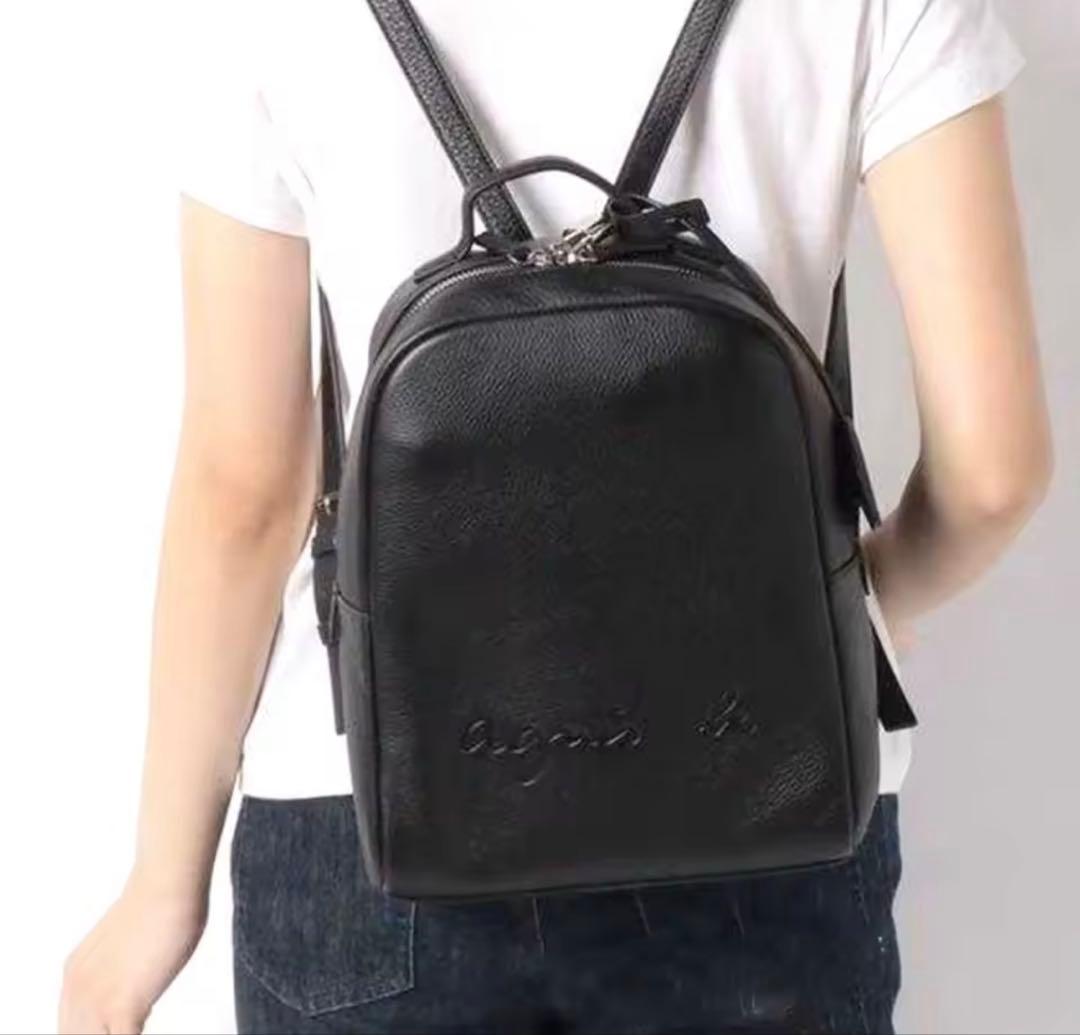 agnis b. ブラックリュック