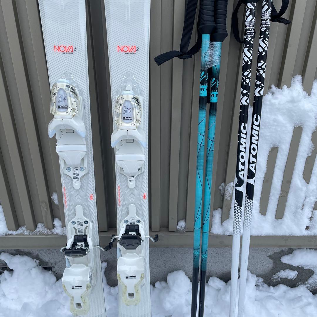 1回1時間使用　ROSSIGNOL スキー板　144 145 150 140