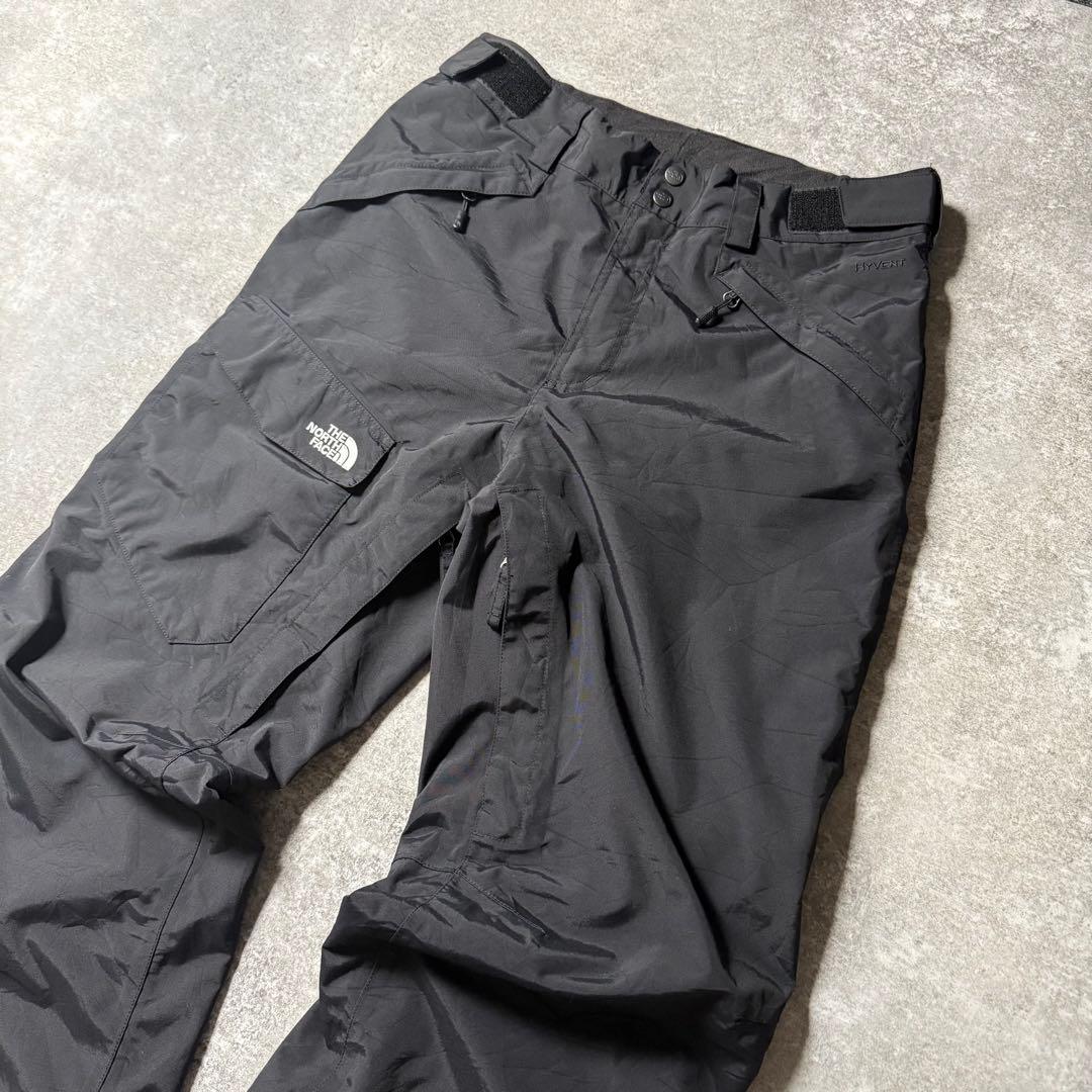 し*よ様 ザ・ノースフェイス　スノボーパンツ S L相当 黒 スキー ブラック