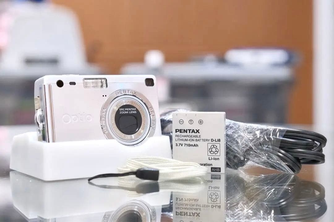 名機 動作品 デジカメ 平成レトロ CCD PENTAX OPTIO S4i