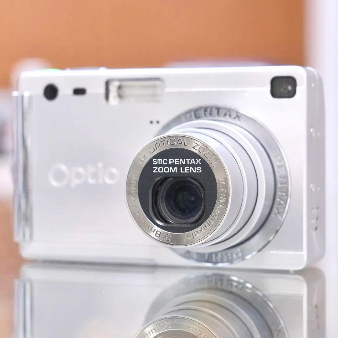 名機 動作品 デジカメ 平成レトロ CCD PENTAX OPTIO S4i