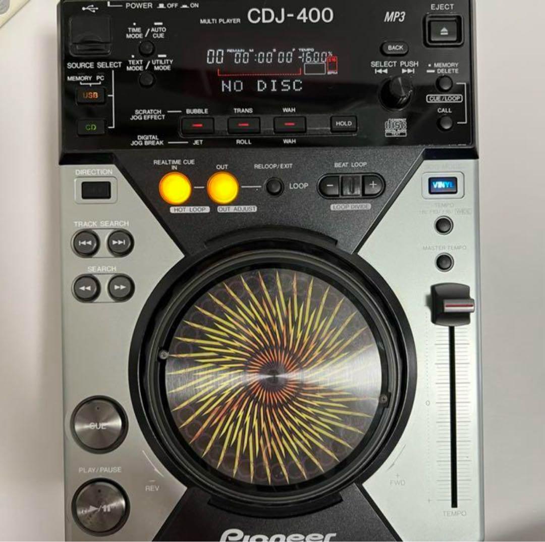 コンパクトディスクプレーヤー CDJ-400 パイオニア Pioneer