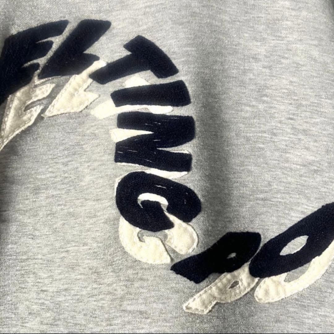 【即完売】sacaiサカイ☆メルティングポット刺繍ロゴスウェットパーカー2（M）