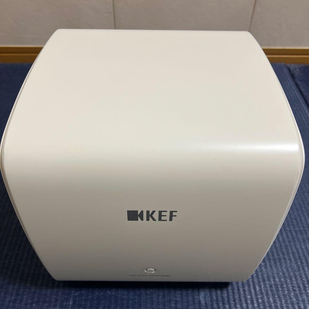 y*n様 KEF ワイヤレスサブウーファー ホワイト