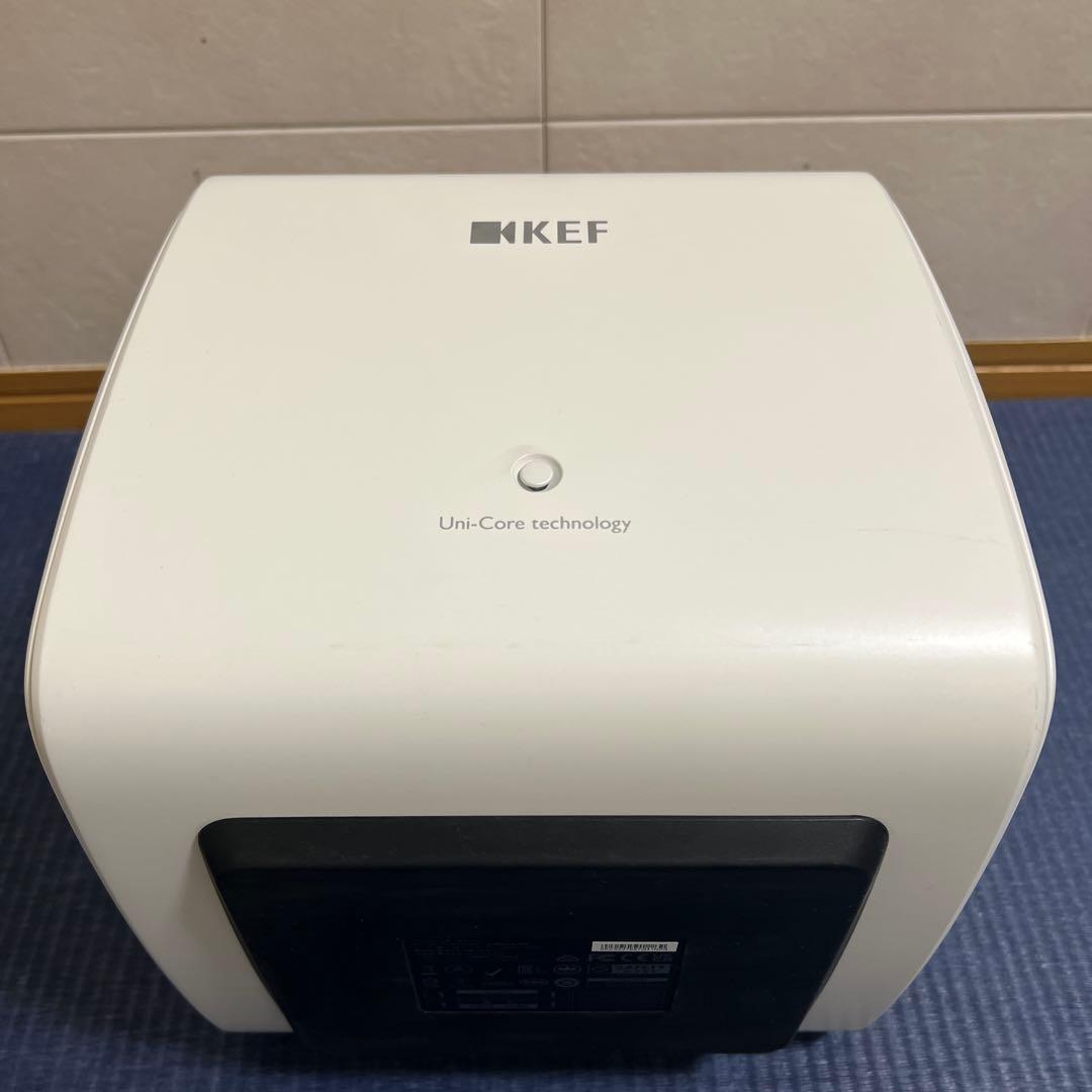 y*n様 KEF ワイヤレスサブウーファー ホワイト