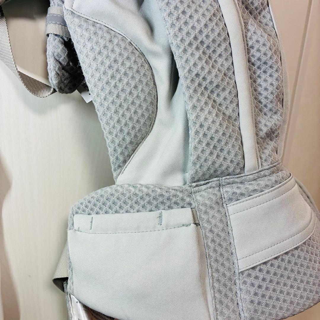 【状態良好】エルゴベビー 抱っこ紐 オムニブリーズ　パールグレー