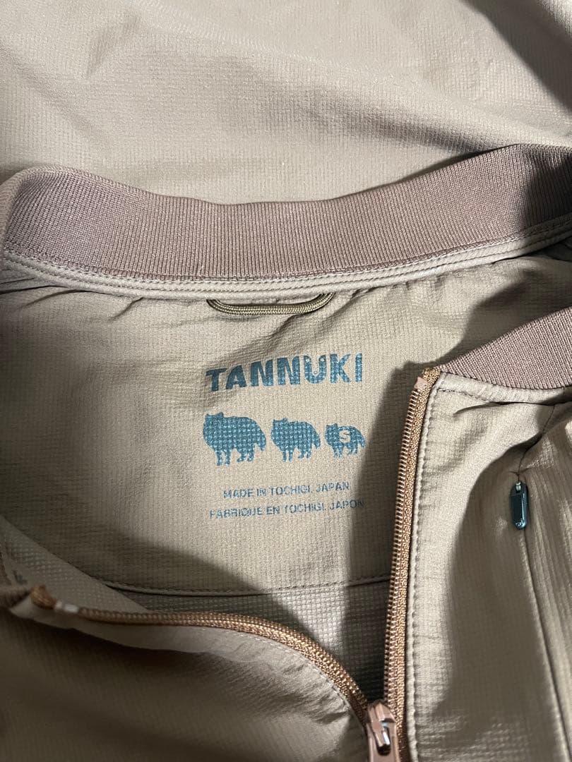 TANNUKI タヌキ Sato Wind Blouson S 茶 Pertex