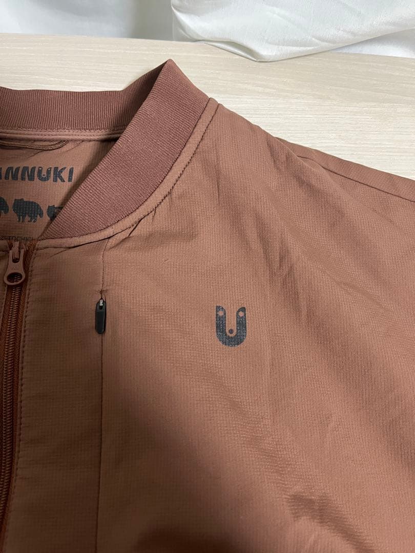 TANNUKI タヌキ Sato Wind Blouson S 茶 Pertex