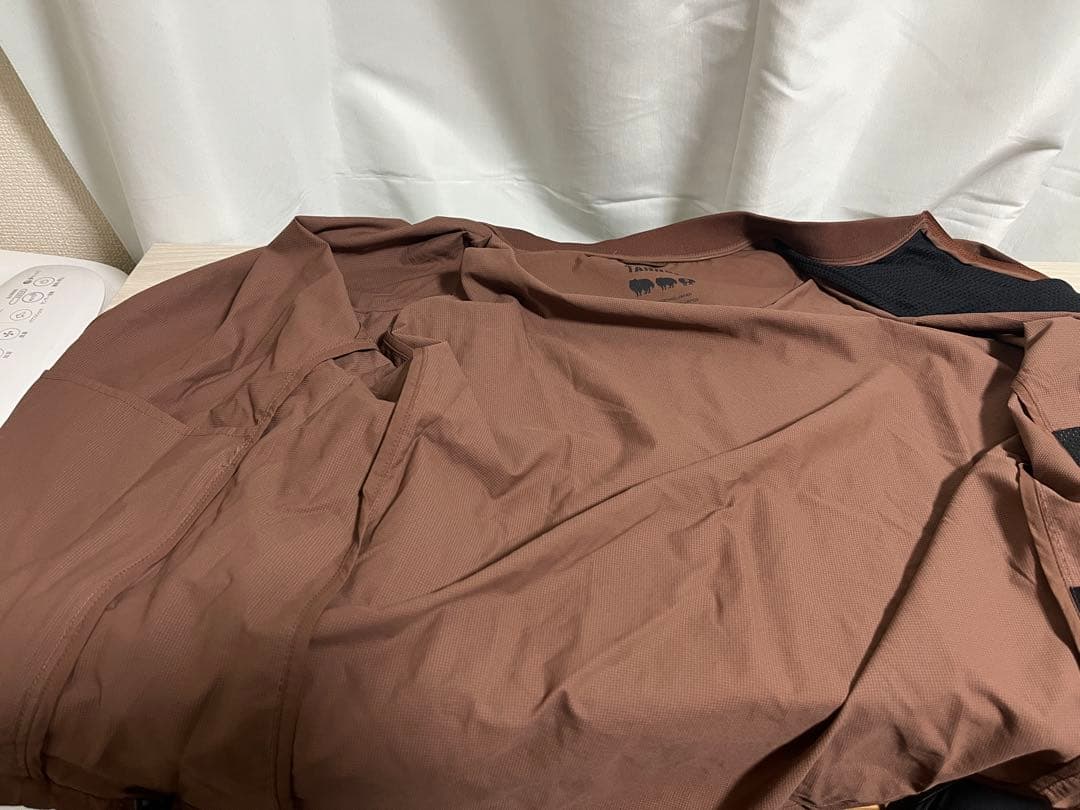 TANNUKI タヌキ Sato Wind Blouson S 茶 Pertex