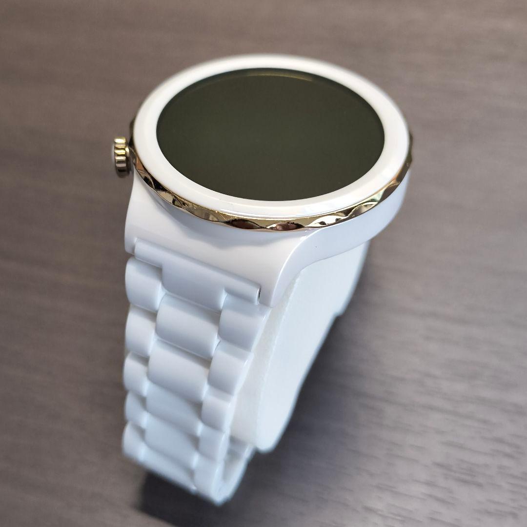 HUAWEI WATCH GT3Pro エレガントモデル ホワイト×ゴールド