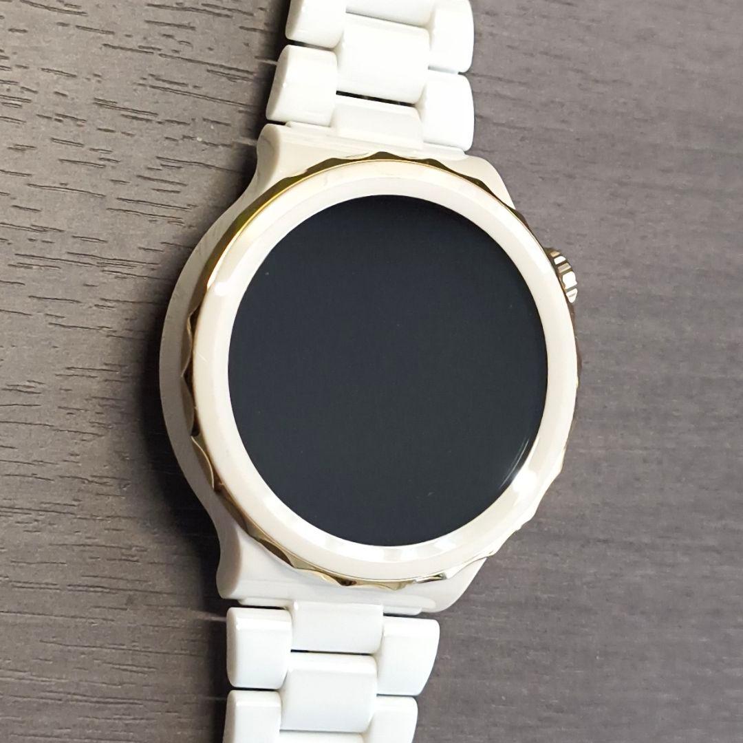 HUAWEI WATCH GT3Pro エレガントモデル ホワイト×ゴールド