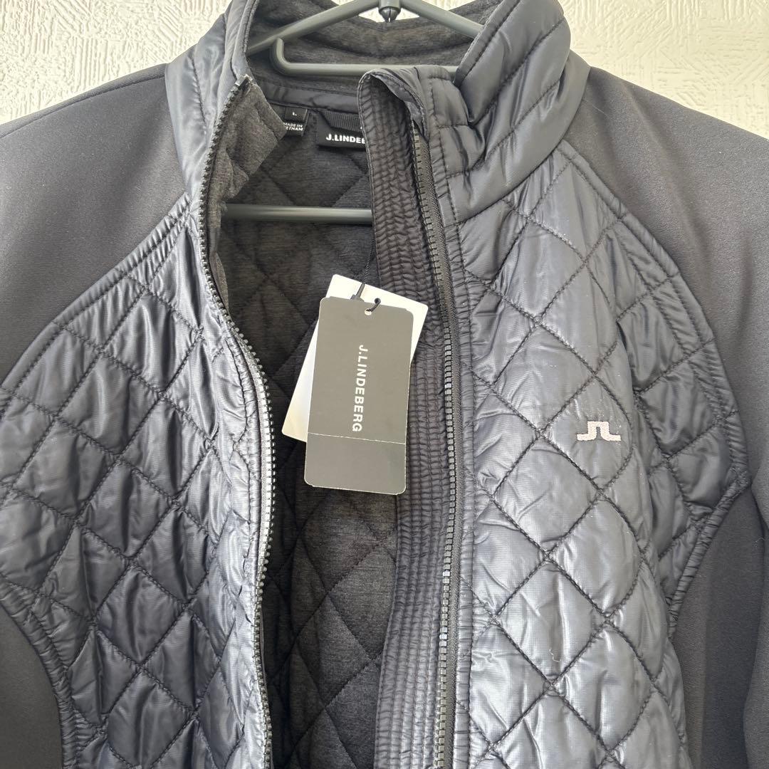 J.LINDEBERG キルティングジャケット Lサイズ ブラック