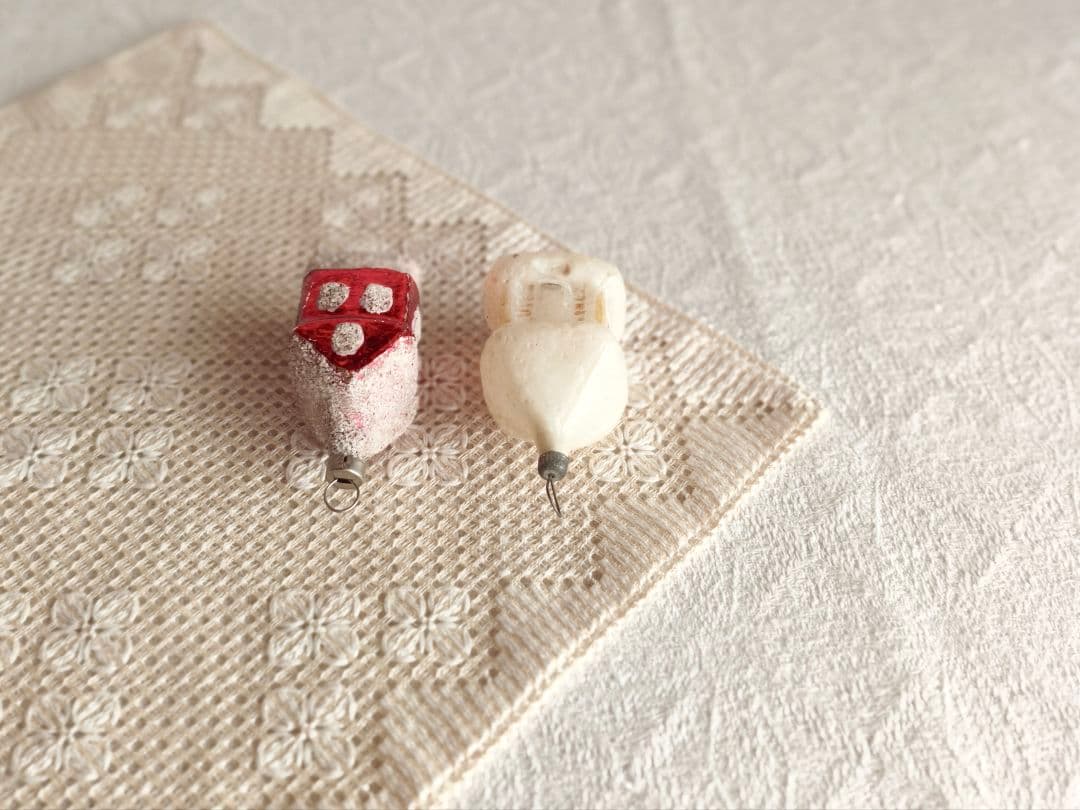 【ひまわり さま】vintage ornament ❀ かわいい 赤いおうち