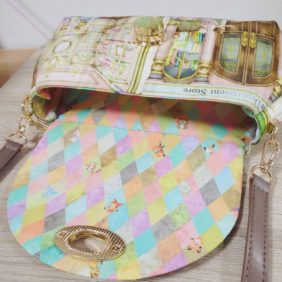 ハンドメイド 背面ファスナー付きバッグ フランシュリッペ デパートメント