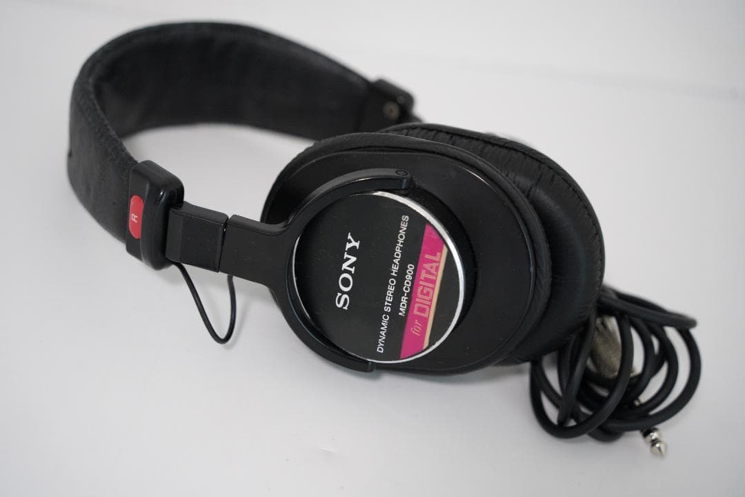 SONY MDR-CD900ST モニターヘッドホン　新品互換イヤーパッド