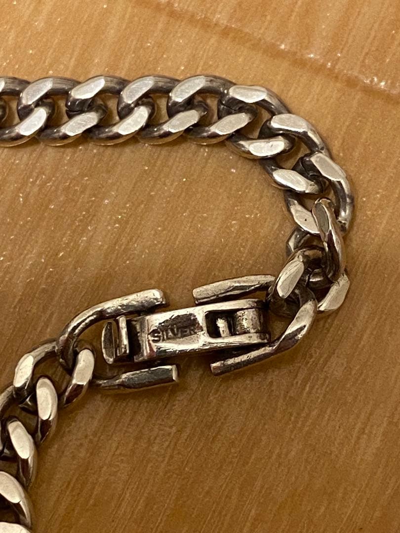 シルバー　喜平ネックレス　60センチ