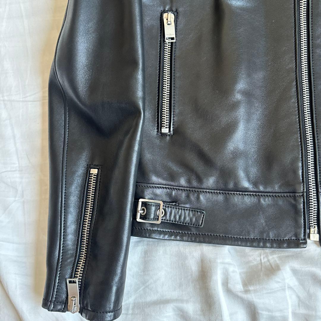 最終価格！［極上！エディ期 ］サンローラン パリ イタリア BLACK 50