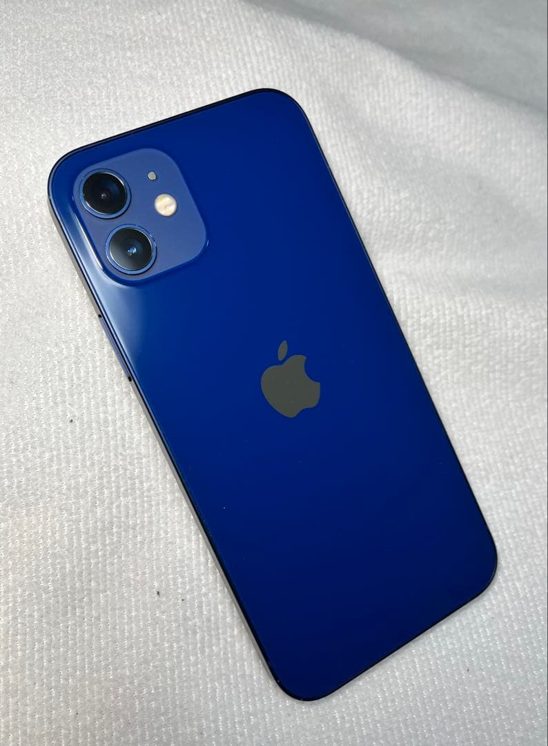 【美品】Apple iPhone 12 64GB ブルー