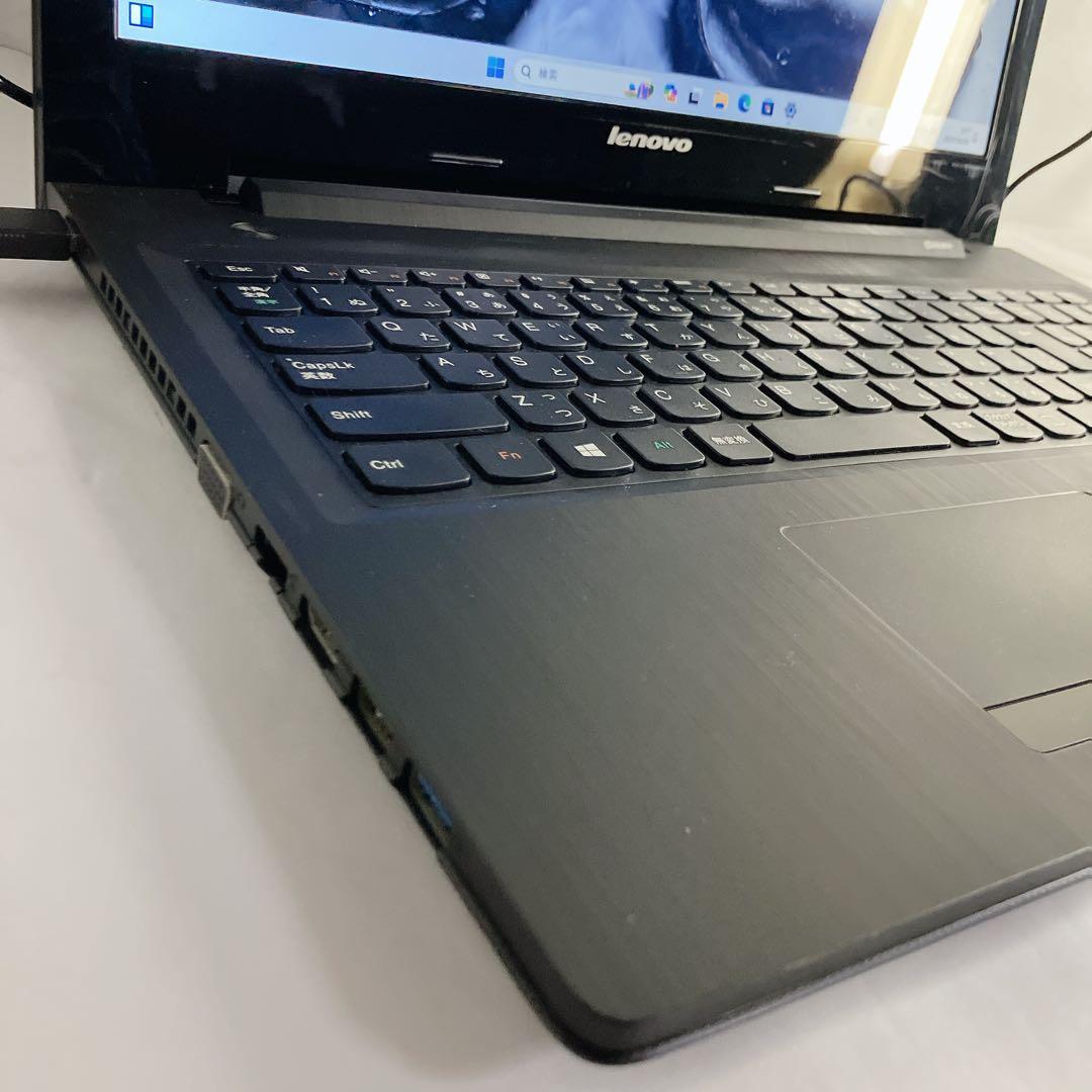 SSD搭載　Lenovo カメラDVD ノートpc　win11