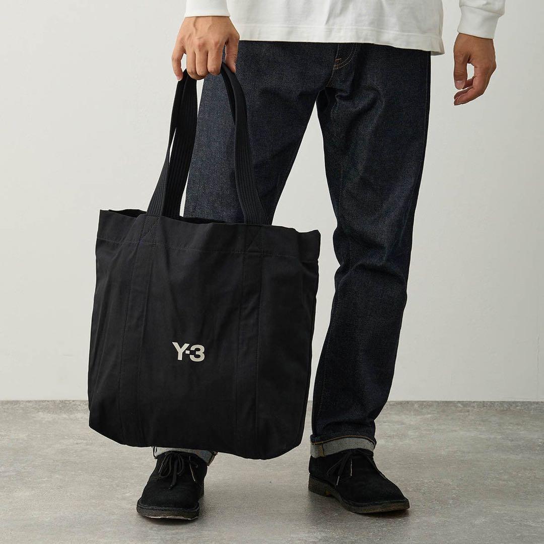 ◆未使用 Y-3/ワイスリー トート バッグ コットン