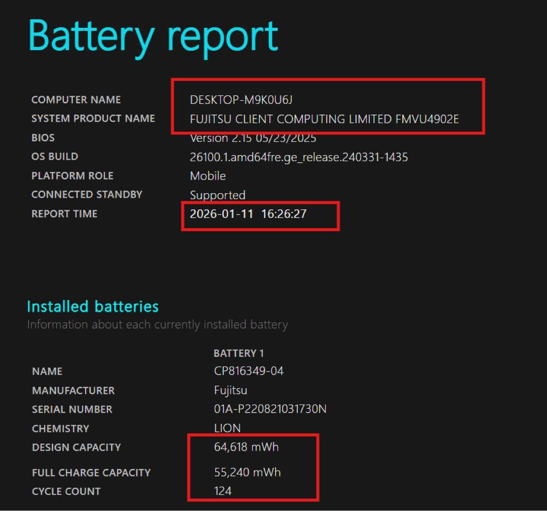 fujitsu U9312/K i5 1245U 8/256 13.3インチ