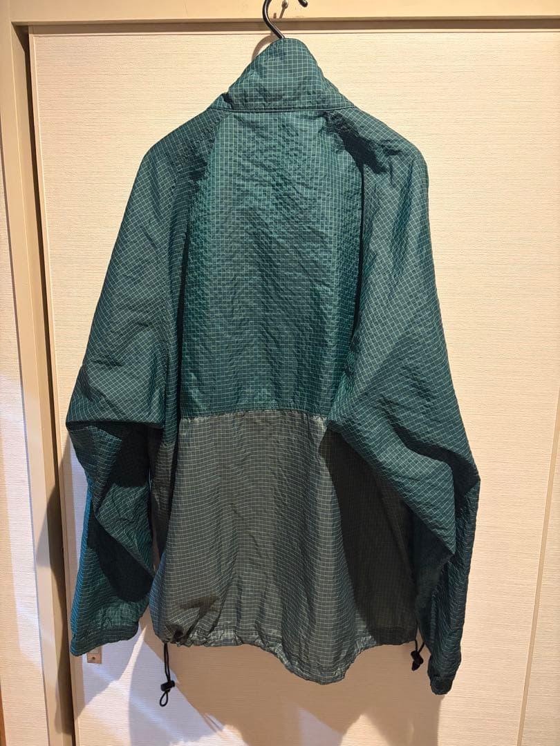 Nike ACG ダークグリーン チェック柄 ナイロンジャケット