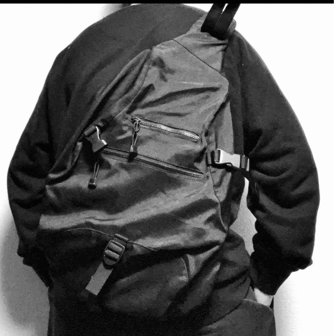 OLD GAP Y2K ショルダー　メッセンジャー　ワンショルダー　バッグ　黒