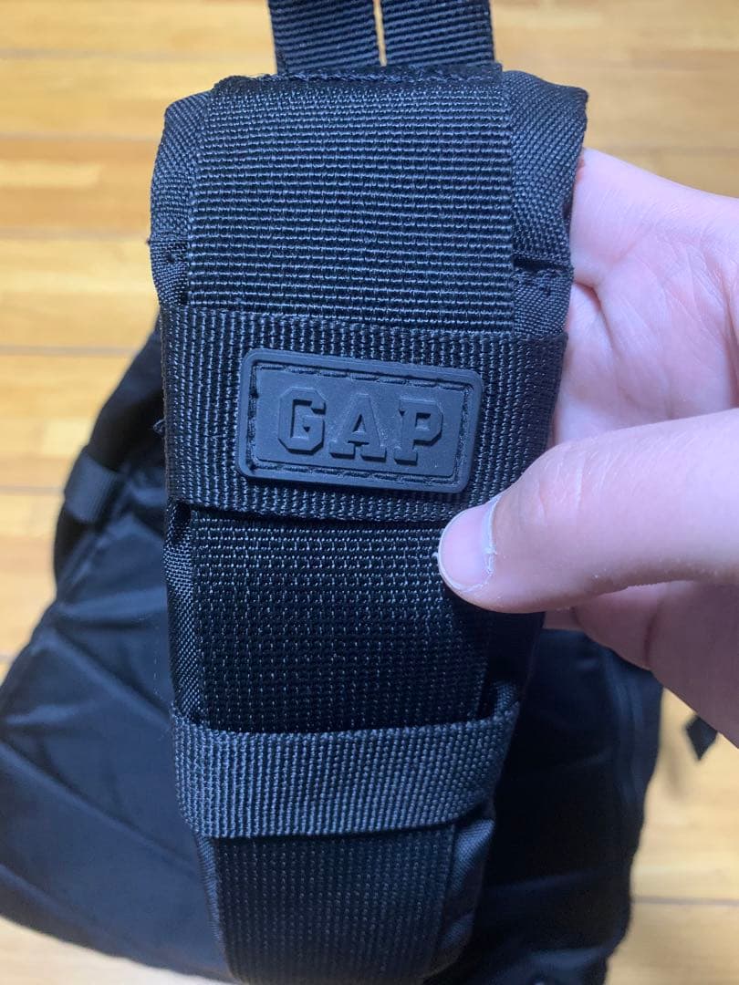 OLD GAP Y2K ショルダー　メッセンジャー　ワンショルダー　バッグ　黒