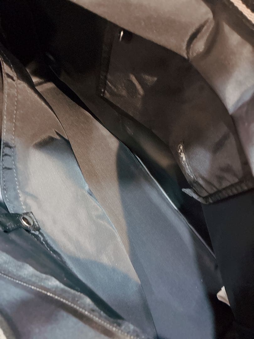 【美品】agnes b. ナイロン　ボストンバッグ　2way 黒