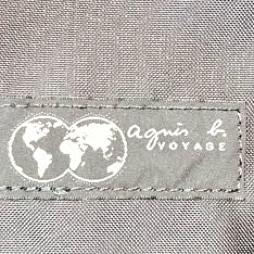 【美品】agnes b. ナイロン　ボストンバッグ　2way 黒