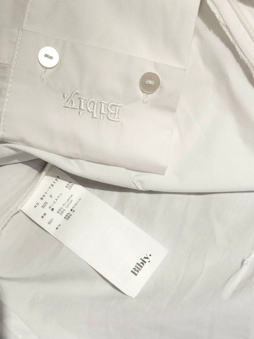 【完売】Bibiy MARGARET TOP ホワイト【正規品】
