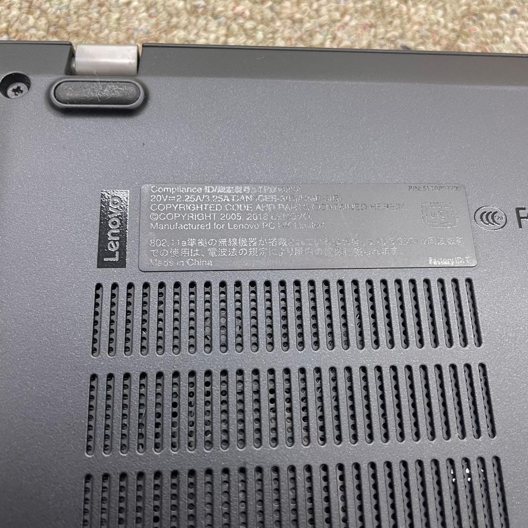 【第８世代】Lenovo ThinkPad X280 動作良好 レノボ