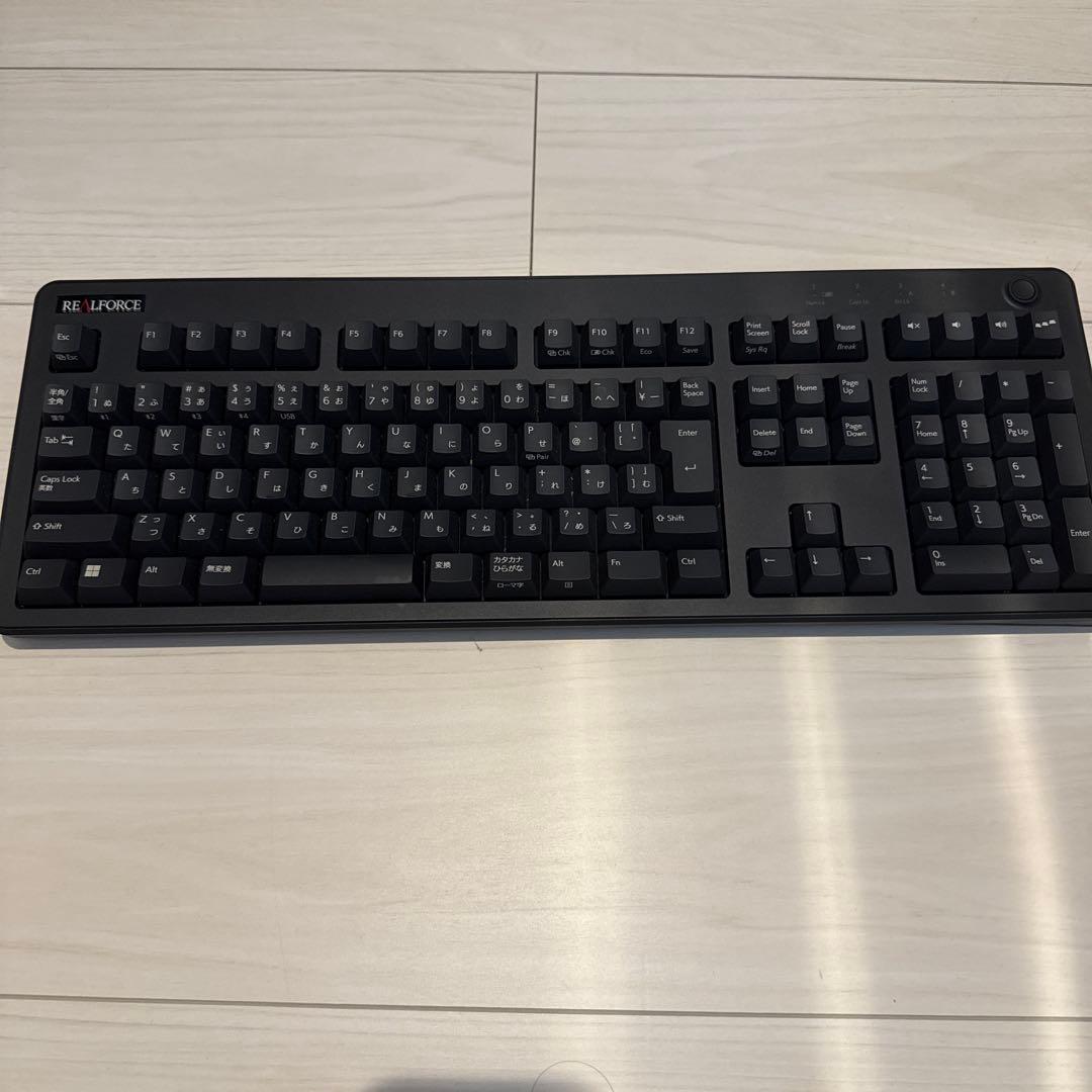 REALFORCE R3 キーボード 日本語配列 フルサイズ 可変重 静音