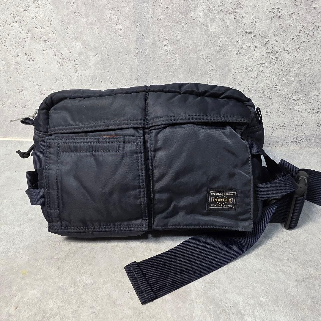 希少 ヘッドポーター TANKER タンカー ウエストバッグ ネイビー