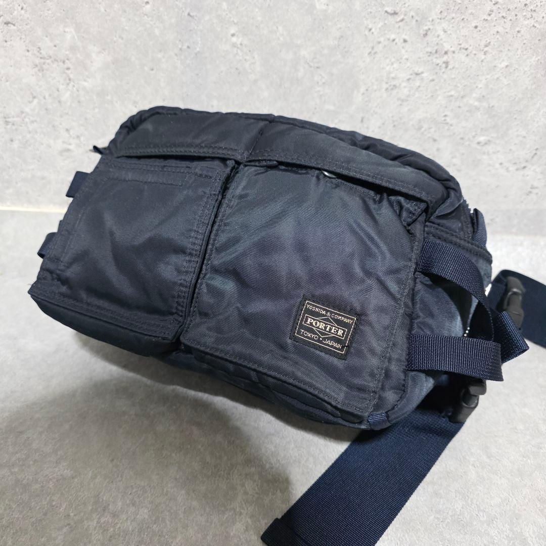希少 ヘッドポーター TANKER タンカー ウエストバッグ ネイビー