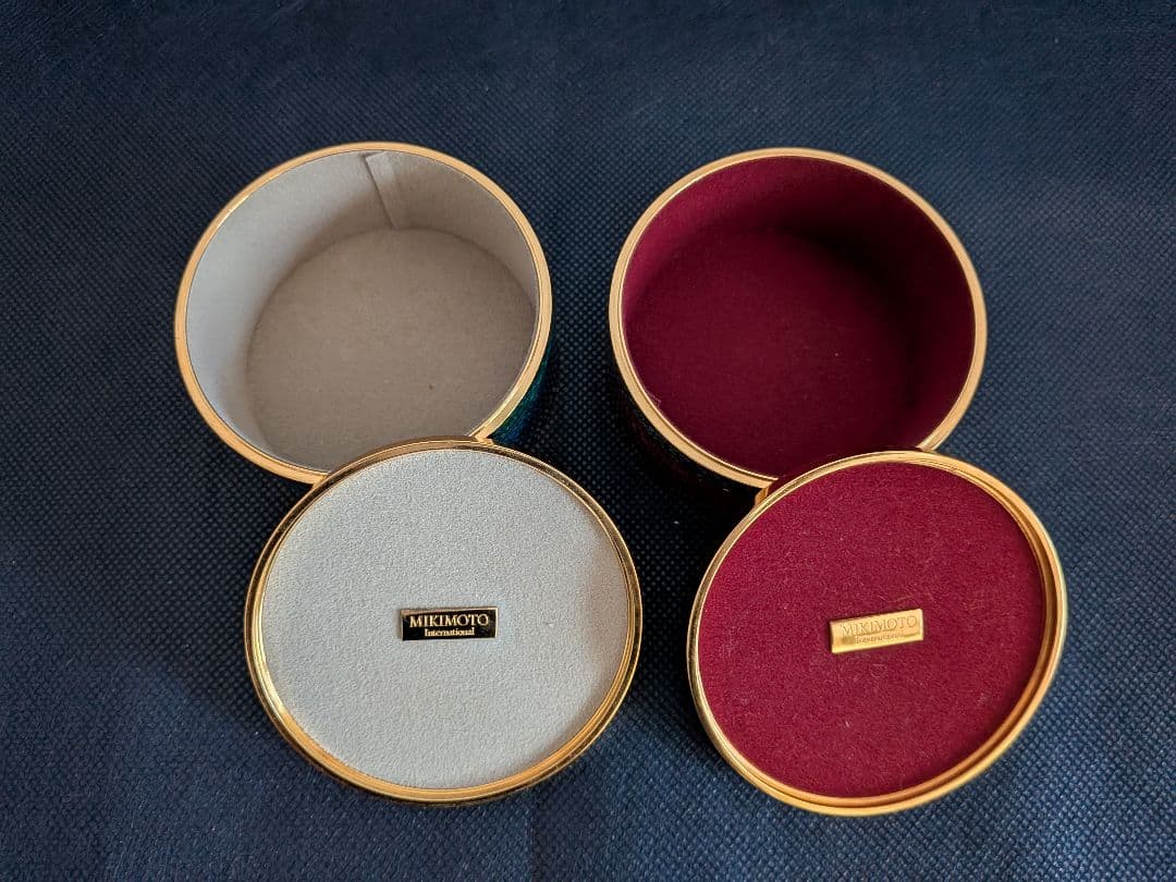MIKIMOTO　ジュエリーボックス　２個
