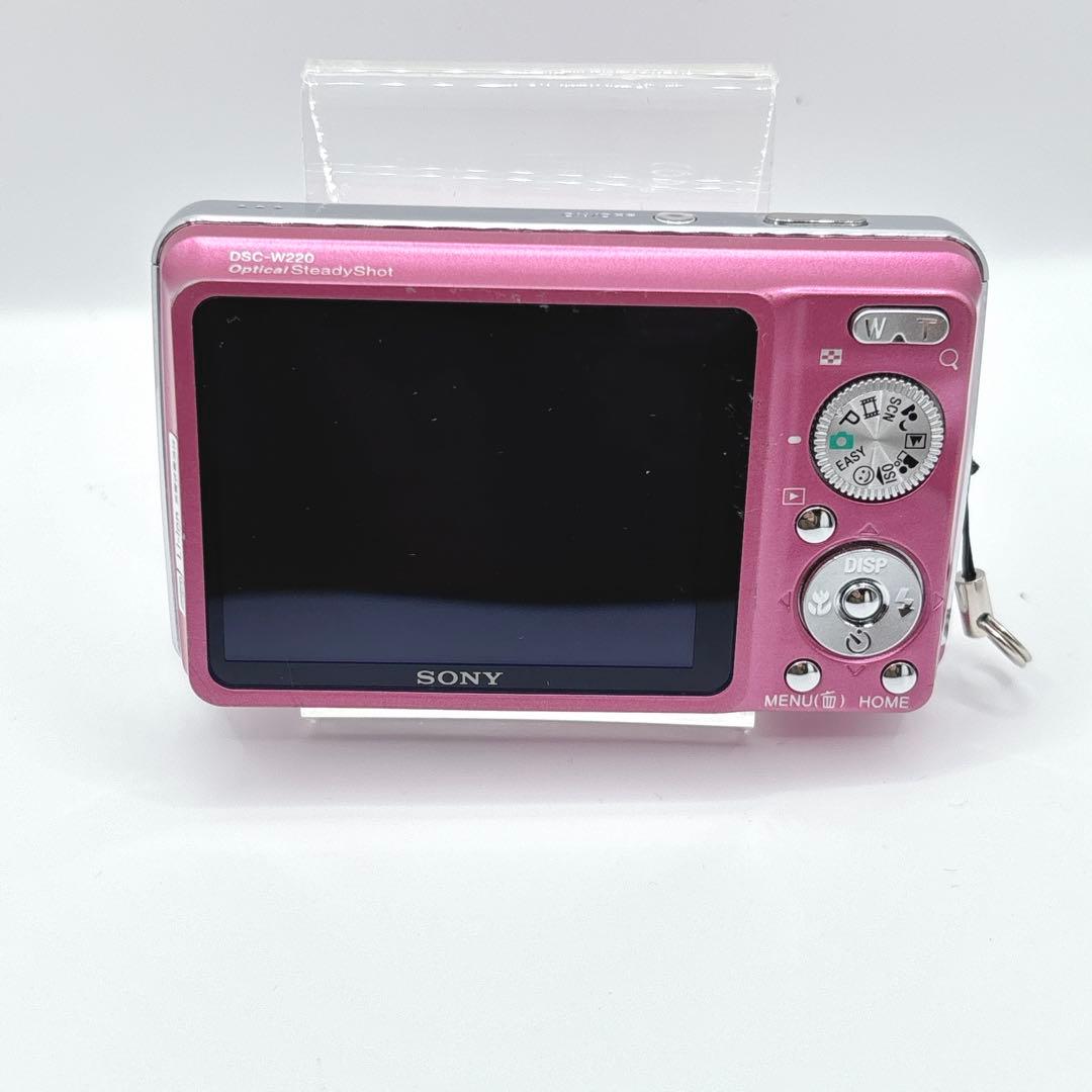 Sony Cyber-shot DSC-W220　ピンク デジカメ コンデジ