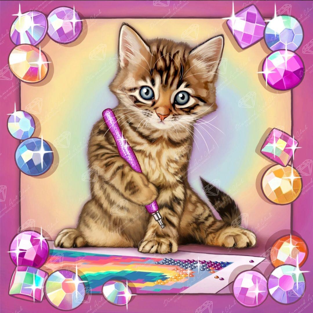 ダイヤモンドアートクラブ DAC キット 猫