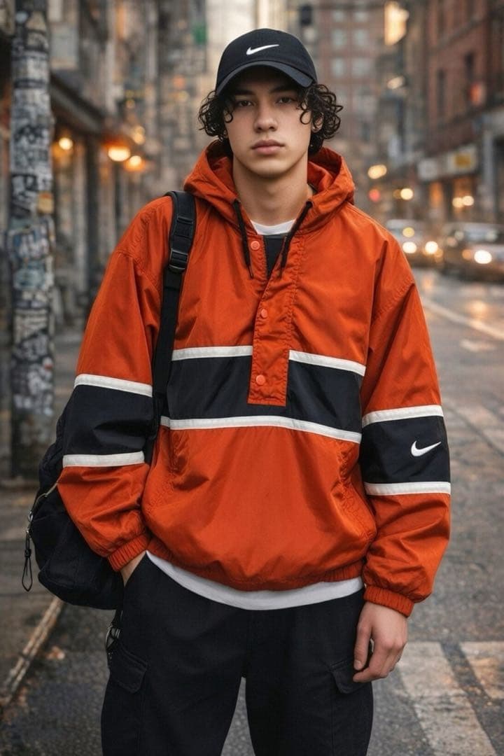 極美品 90's NIKE アノラックパーカー