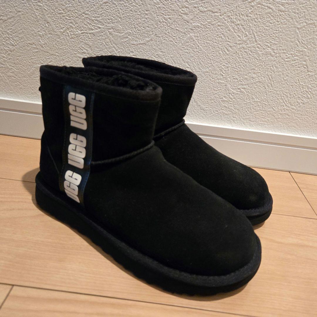 アグ クラシックブーツ UGG クラシック ミニ サイドロゴ レディース 23