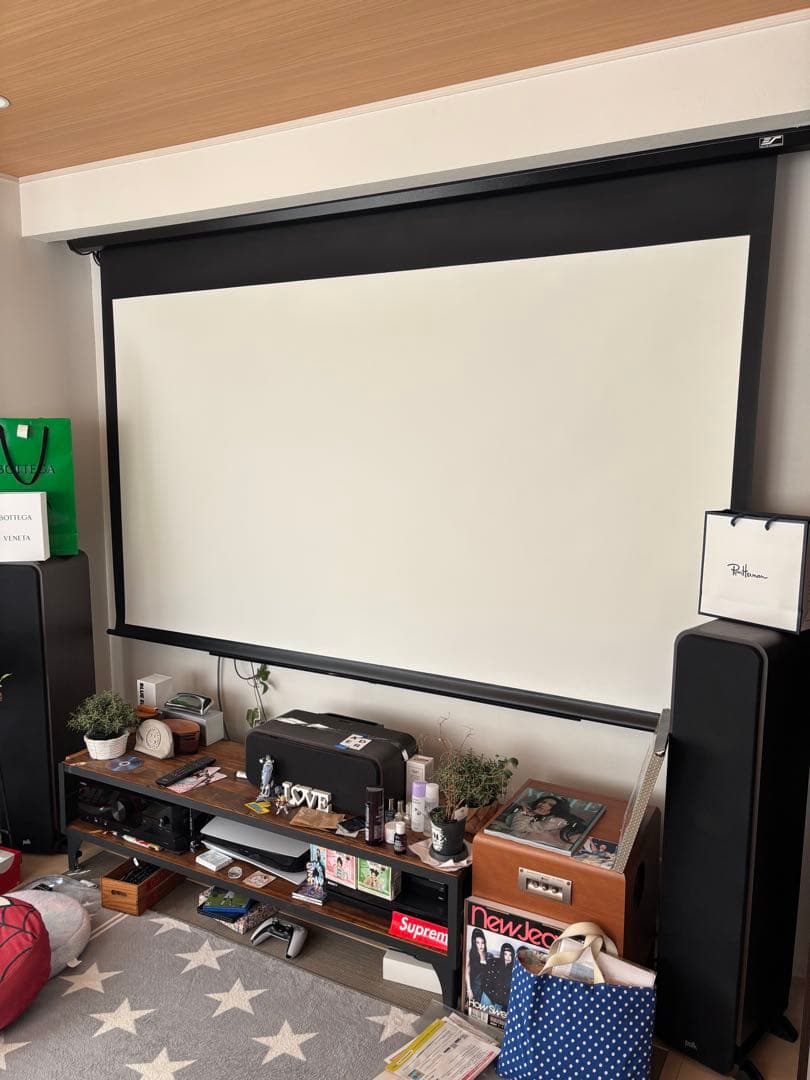 Elite Screens 電動スクリーン　100インチ　宮城県仙台市