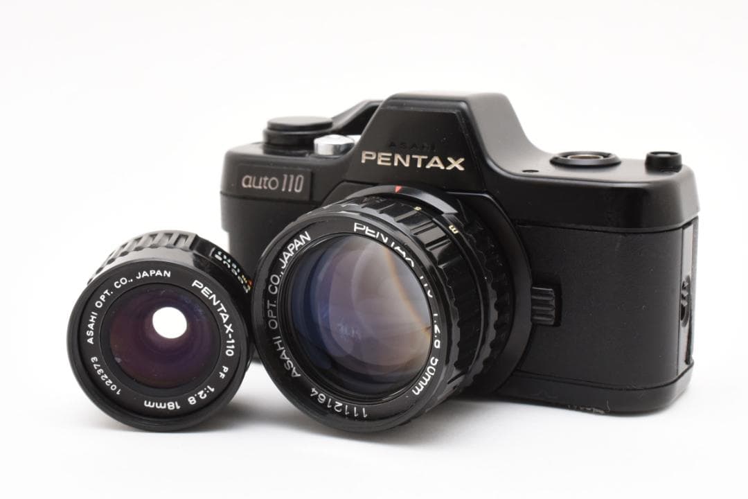 ＃245★動作品★PENTAX AUTO 110 レンス2本セット