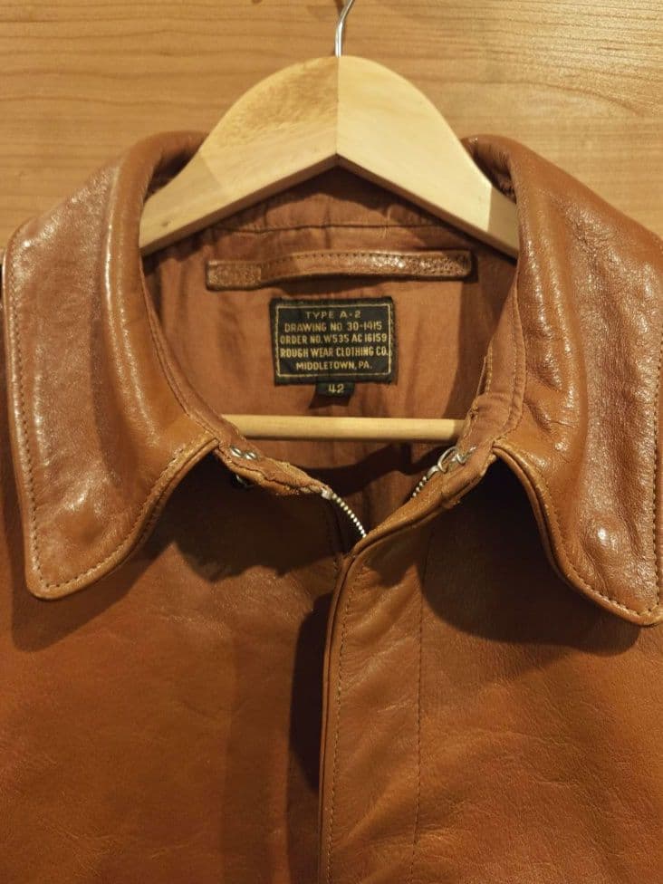 THE FEW A-2 ラフウエア16159 ライトラセット size 42