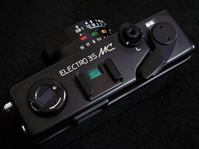 美品 ヤシカ エレクトロ 35MC yashica electro 35 MC
