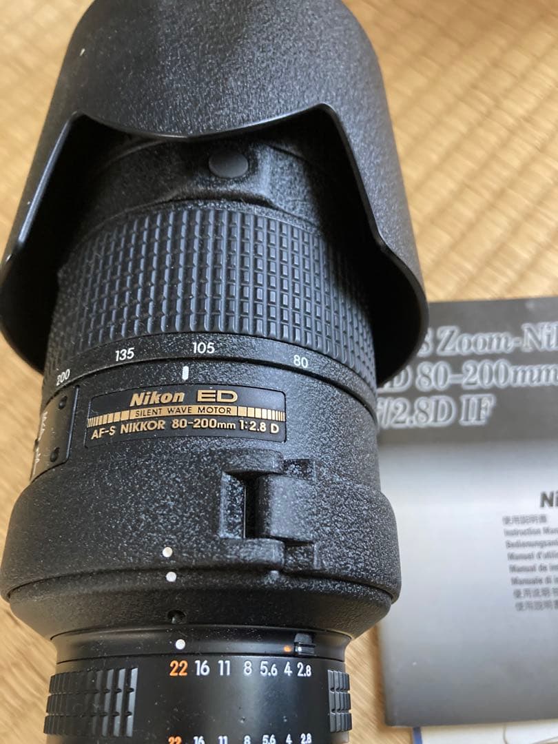 nikon af-s zoom-nikkor ED80〜200