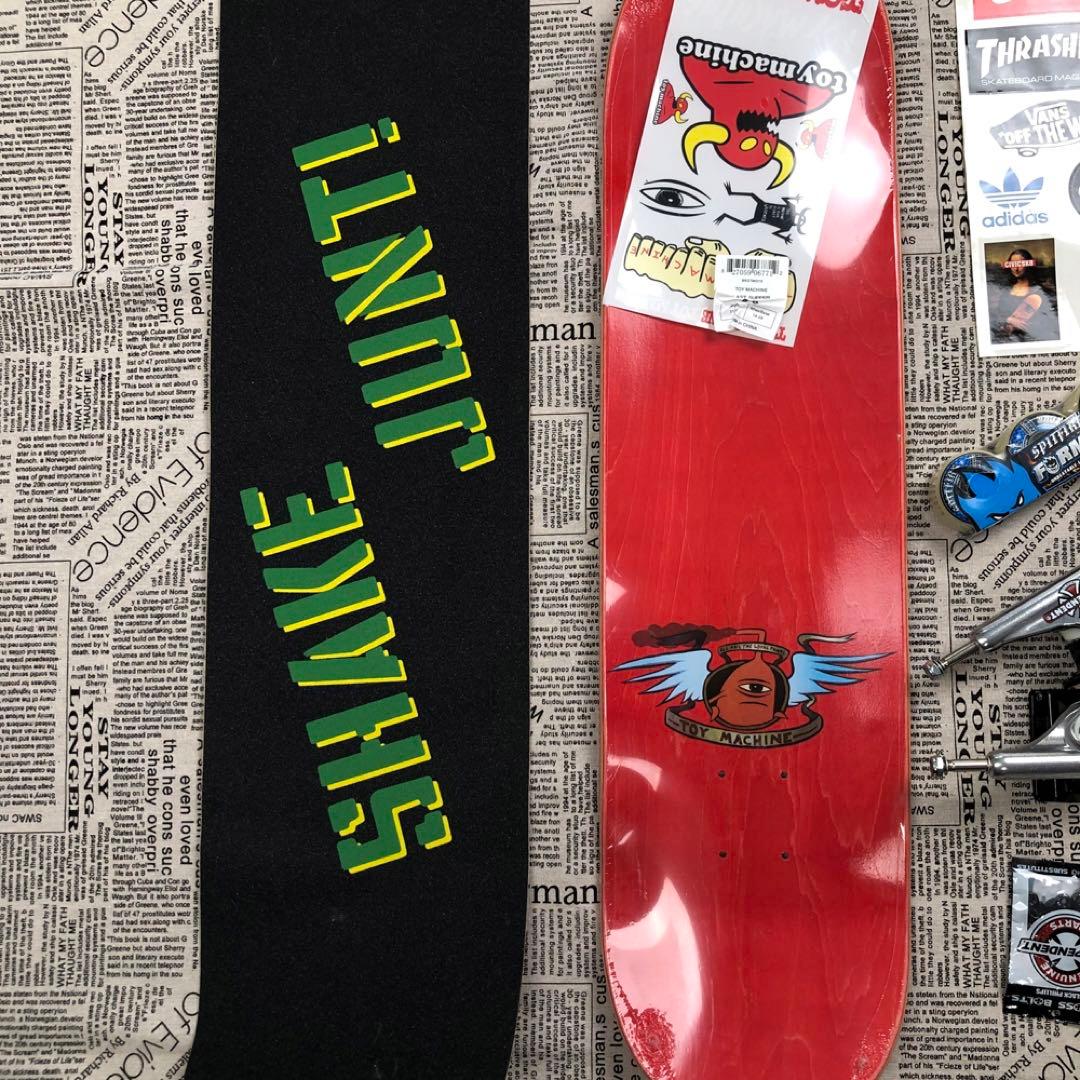 スケボー デッキデッキ セット 8.0 レッド