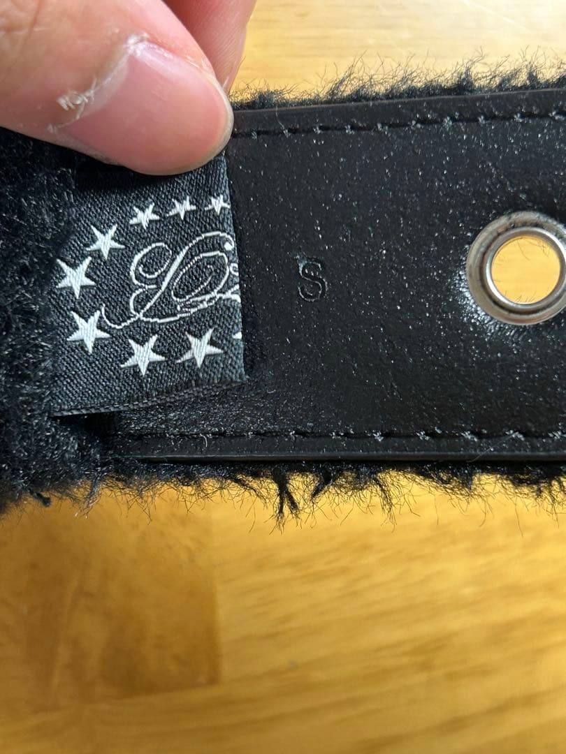 【完売品】afb ファーベルト Liltecca 着用 ブラック 黒