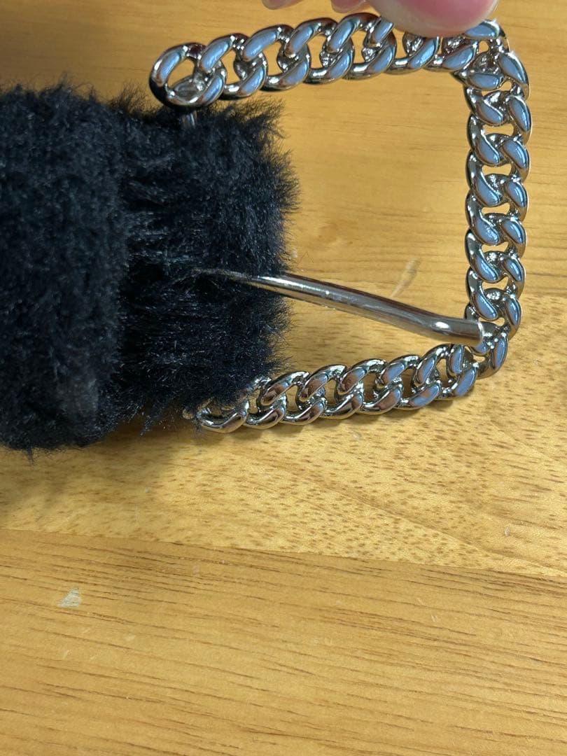 【完売品】afb ファーベルト Liltecca 着用 ブラック 黒